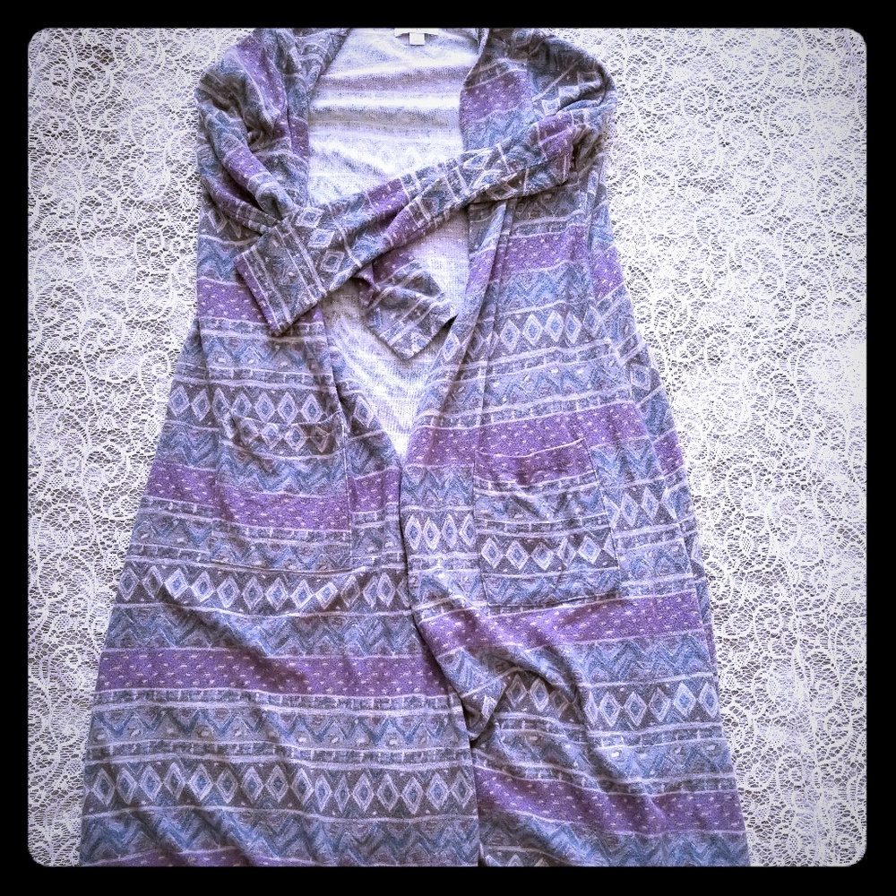 Lularoe Fleece Aztec Sarah